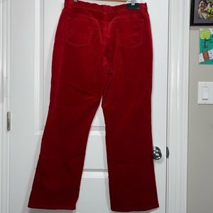 Lauren Ralph Lauren Red Corduroy Pants size 14